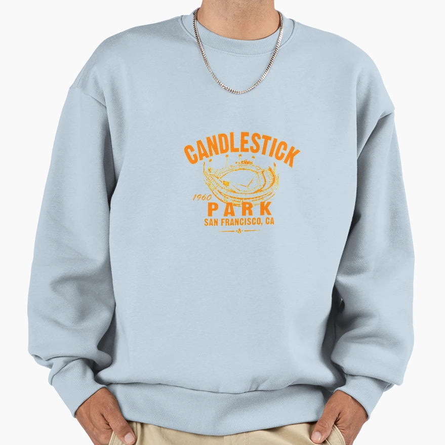 Candlestick Park Baseball San Sweatshirt - Graphic Print for Adults - T-Shirt, Sweatshirt, Hoodie