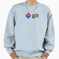Bisexual Pride Git Logo Sweatshirt - Unique Graphic for Adults - T-Shirt, Sweatshirt, Hoodie