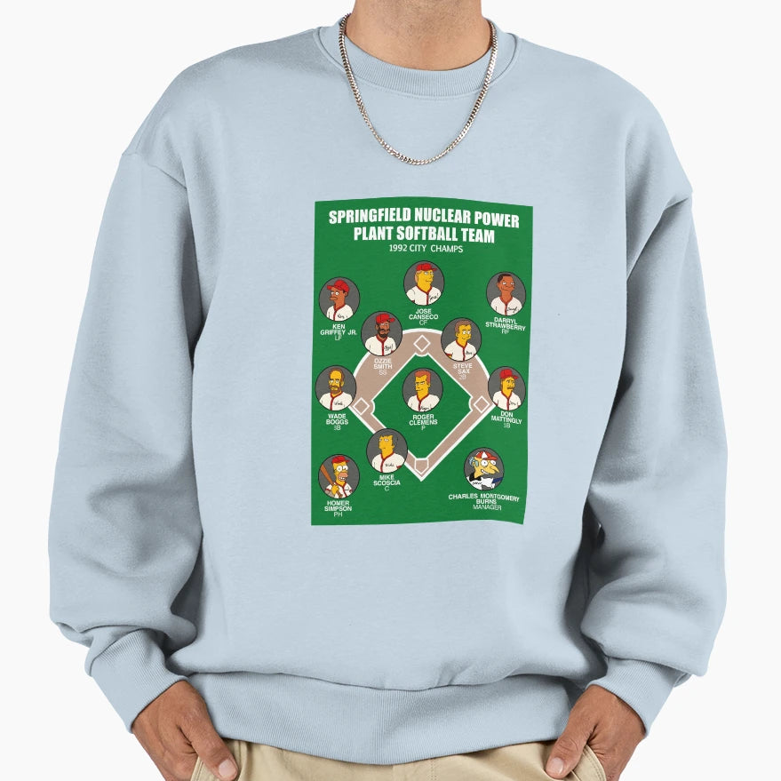 Softball Team Sweatshirt - Minimalist Print for Adults - T-Shirt, Sweatshirt, Hoodie
