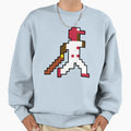 St Louis Pixel Baseball Player Sweatshirt - Graphic Print Unisex - T-Shirt, Sweatshirt, Hoodie