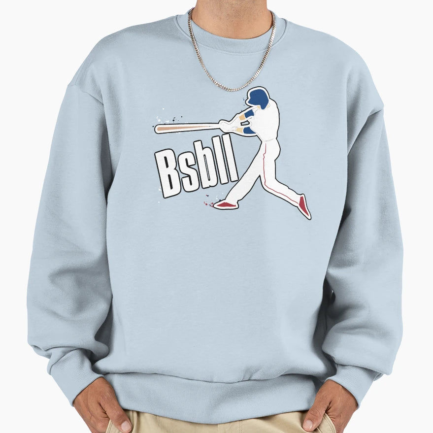Baseball Sweatshirt - Custom Art Print Unisex - T-Shirt, Sweatshirt, Hoodie