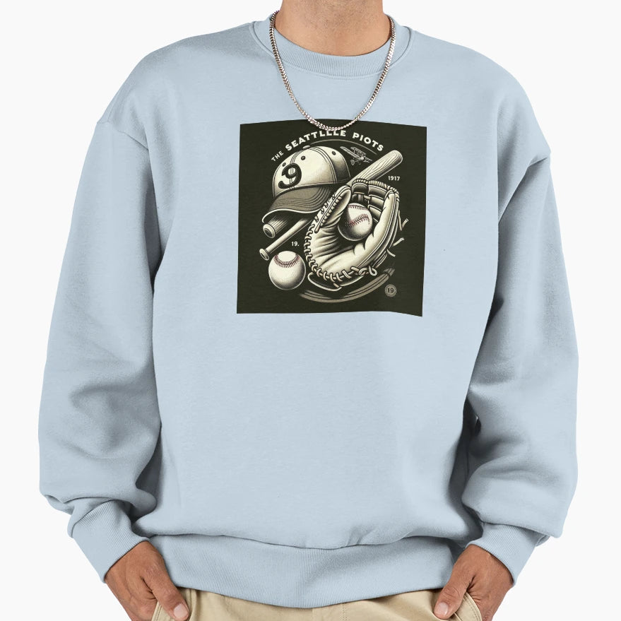 Seattle Pilots Team Sport Dynamic T-Shirt - Novelty Apparel Men Women - T-Shirt, Sweatshirt, Hoodie
