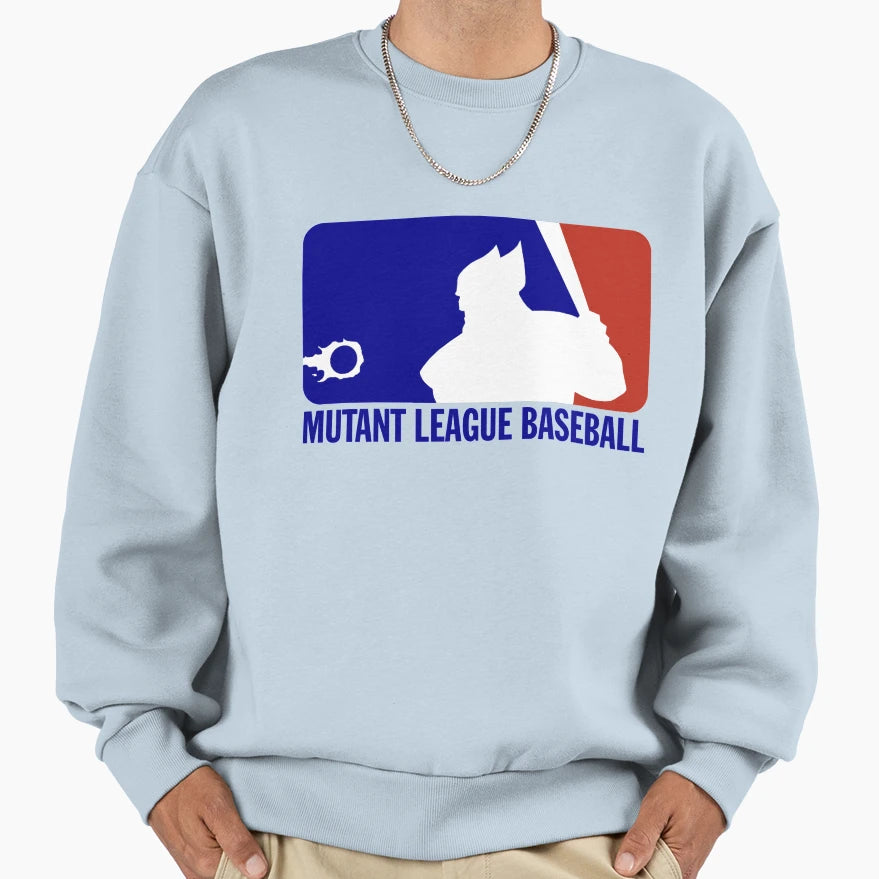 Mutant League Baseball Sweatshirt - Trendy Graphic for Adults - T-Shirt, Sweatshirt, Hoodie
