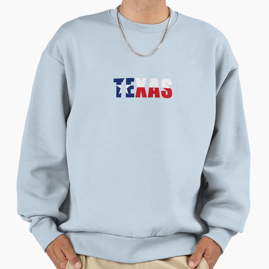 Texas Sweatshirt - Aesthetic Graphic for Adults - T-Shirt, Sweatshirt, Hoodie