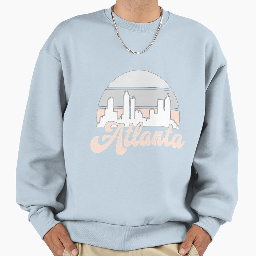 Atlanta Sweatshirt - Graphic Print Men Women - T-Shirt, Sweatshirt, Hoodie
