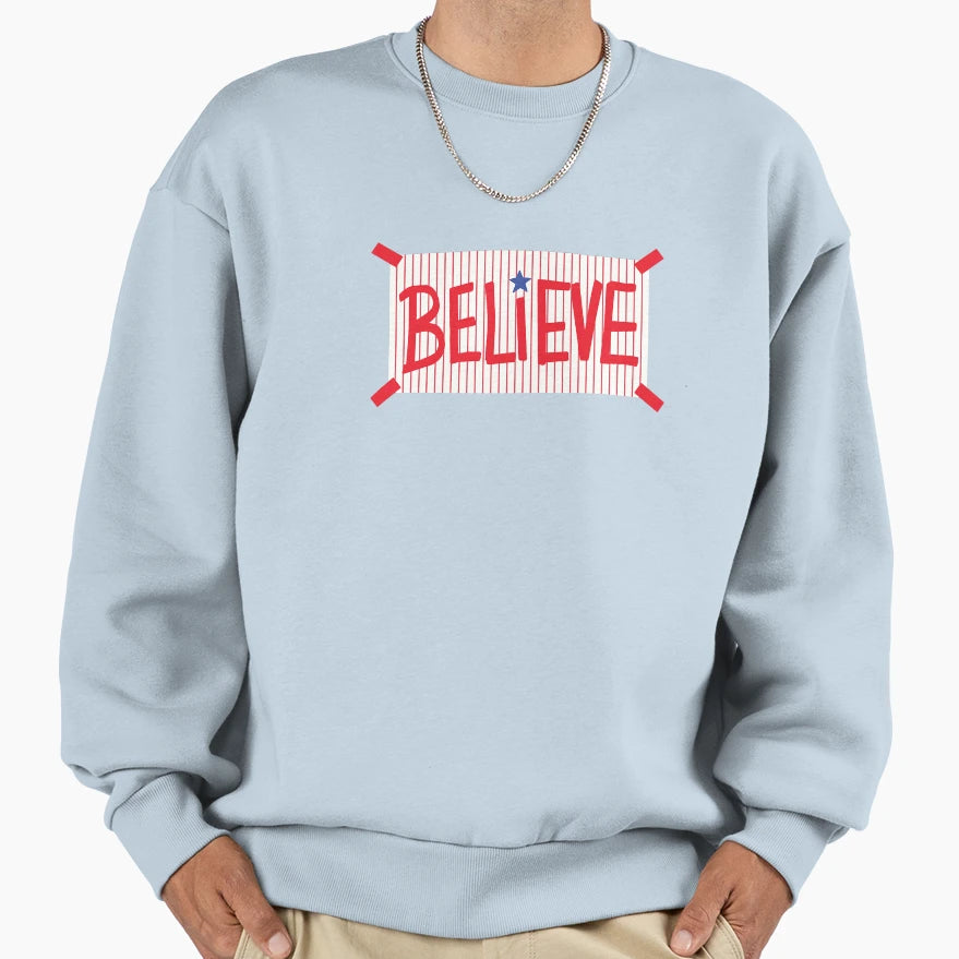 Philly Believe T-Shirt - Graphic Print Men Women - T-Shirt, Sweatshirt, Hoodie