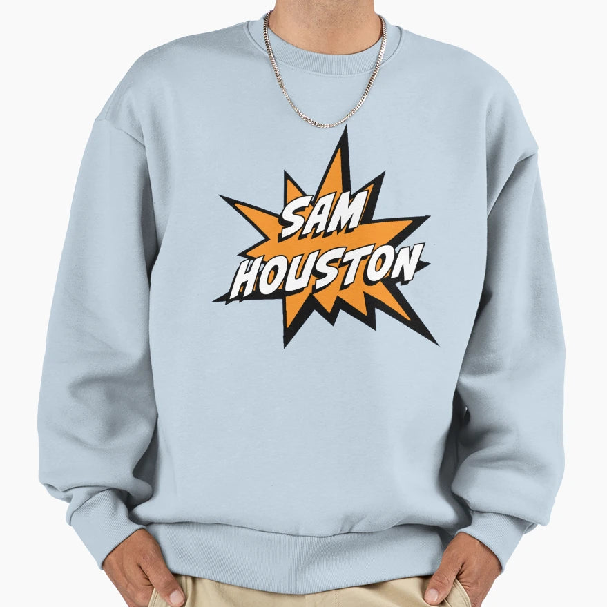 Shsu Sam Houston State University Sweatshirt - Casual Everyday Wear Unisex - T-Shirt, Sweatshirt, Hoodie