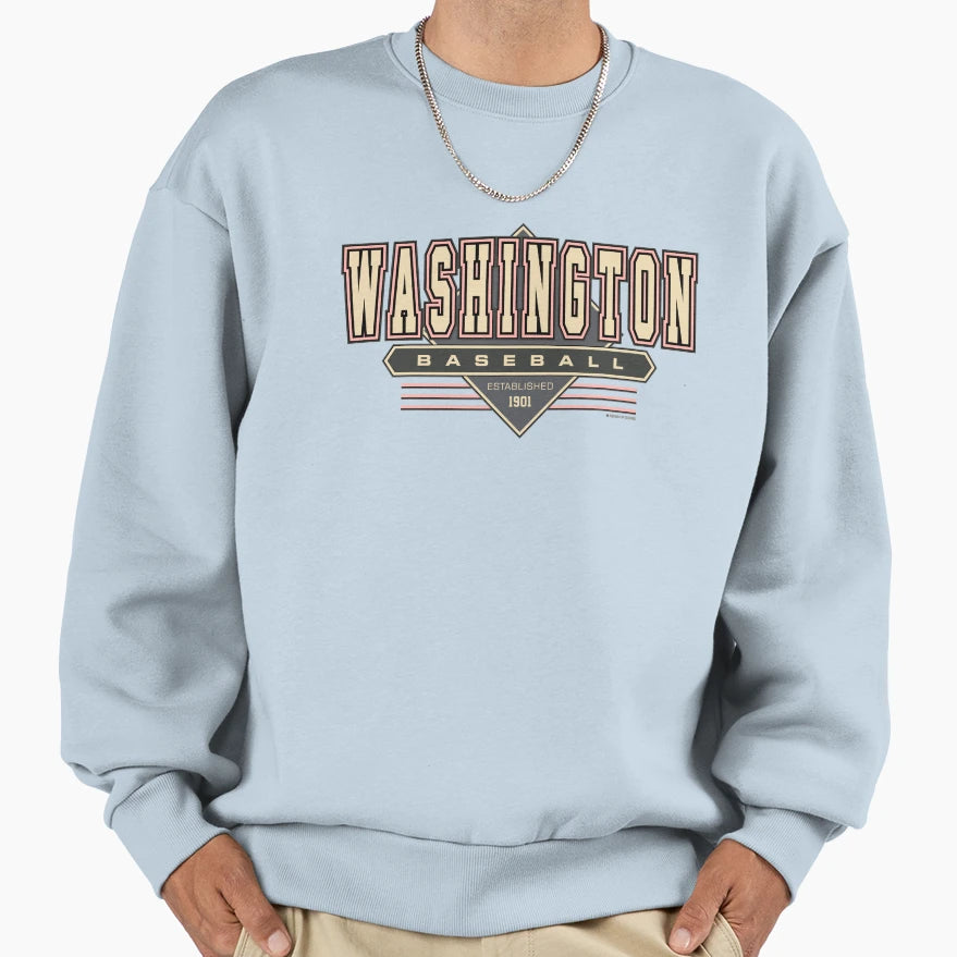 Washington Dc Baseball Nationals Sweatshirt - Novelty Apparel Unisex - T-Shirt, Sweatshirt, Hoodie