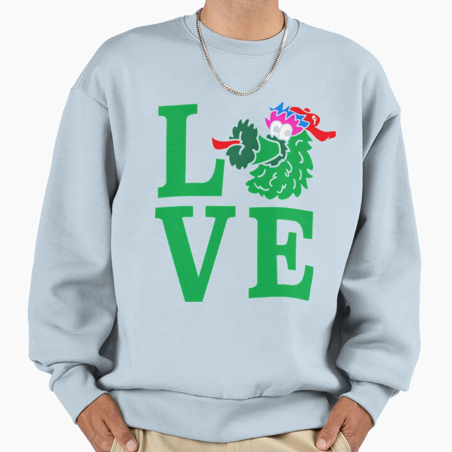 Phanatic Love Philadelphia Baseball Sweatshirt - Fun Novelty Design Unisex - T-Shirt, Sweatshirt, Hoodie