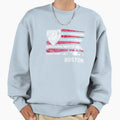 Boston Baseball Is American Sweatshirt - Unique Graphic Unisex - T-Shirt, Sweatshirt, Hoodie