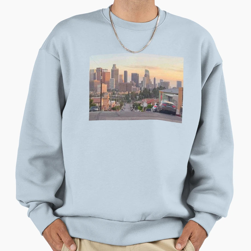 California La Wide Sweatshirt - Unique Graphic Unisex - T-Shirt, Sweatshirt, Hoodie