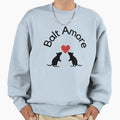 Baltimore Balt Amore Rat W Heart Sweatshirt - Novelty Apparel Unisex - T-Shirt, Sweatshirt, Hoodie
