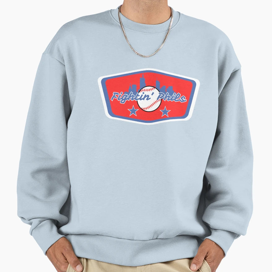 Fightin Phils Philadelphia Baseball Sweatshirt - Unique Graphic for Adults - T-Shirt, Sweatshirt, Hoodie