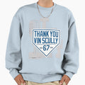 Vin Scully Sweatshirt - Custom Art Print Unisex - T-Shirt, Sweatshirt, Hoodie