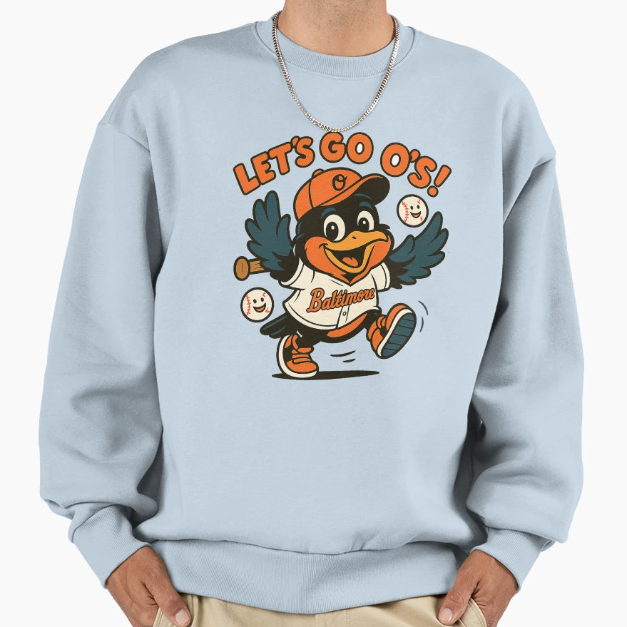 Lets Go Os Sweatshirt - Casual Everyday Wear Men Women - T-Shirt, Sweatshirt, Hoodie