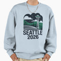 Seattle 2026 Space Needle Stadium T-Shirt - Custom Art Print for Adults - T-Shirt, Sweatshirt, Hoodie