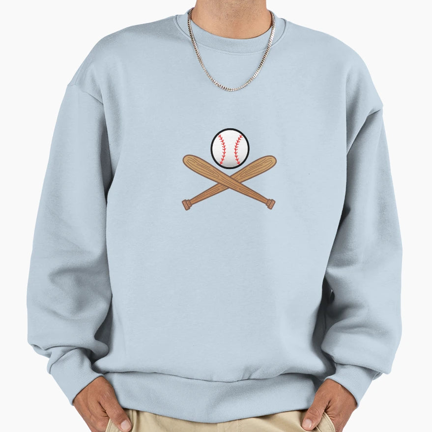 Baseball Sweatshirt - Streetwear Style for Adults - T-Shirt, Sweatshirt, Hoodie