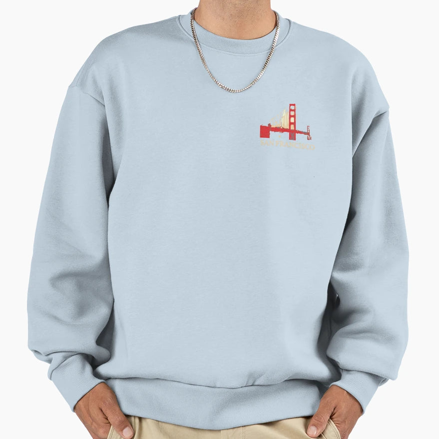San Francisco Sweatshirt - Unique Graphic Unisex - T-Shirt, Sweatshirt, Hoodie