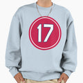 Dizzy Dean 17 Jersey Number Sweatshirt - Unique Graphic Men Women - T-Shirt, Sweatshirt, Hoodie