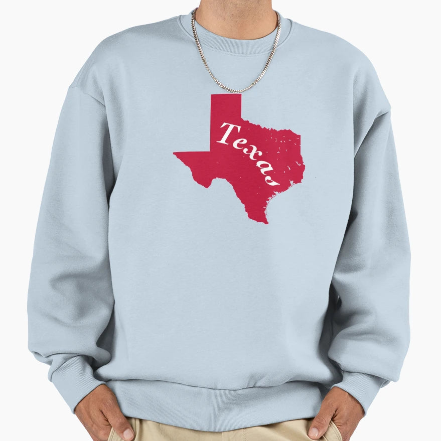 Texas Sweatshirt - Trendy Graphic for Adults - T-Shirt, Sweatshirt, Hoodie