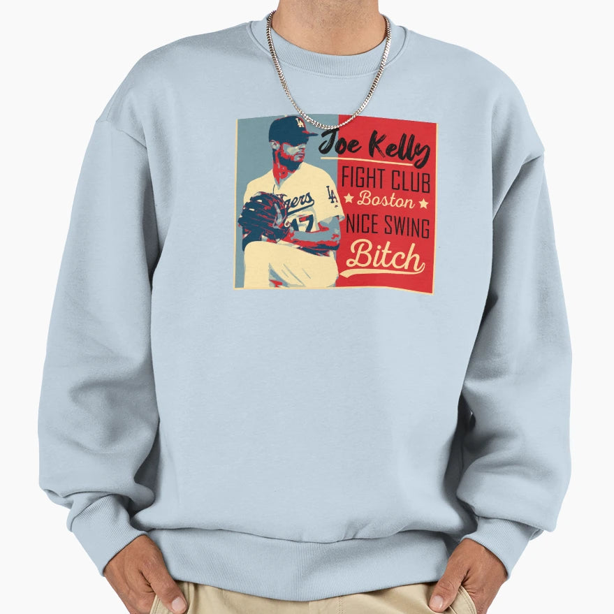 Joe Kelly Fight Club Boston Sweatshirt - Casual Everyday Wear Men Women - T-Shirt, Sweatshirt, Hoodie