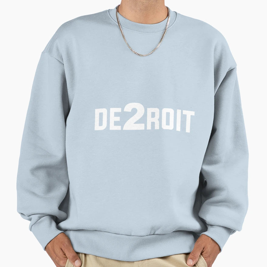 De2Roit Sweatshirt - Novelty Apparel for Adults - T-Shirt, Sweatshirt, Hoodie