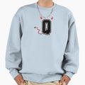 Letter Q College Font Evil Naughty Sweatshirt - Unique Graphic Unisex - T-Shirt, Sweatshirt, Hoodie