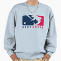 Mlb Shark Logo Transparent Sweatshirt - Fun Novelty Design Men Women - T-Shirt, Sweatshirt, Hoodie