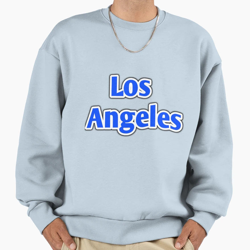 Los Angeles State America Sweatshirt - Aesthetic Graphic for Adults - T-Shirt, Sweatshirt, Hoodie