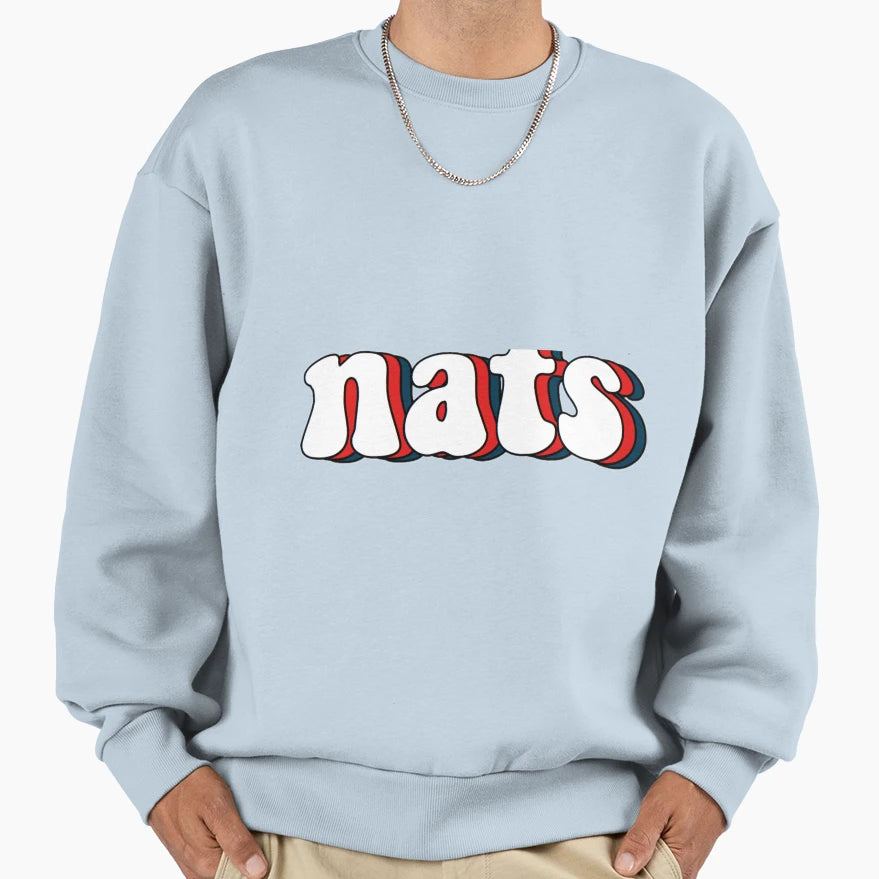 Nats Sweatshirt - Fun Novelty Design Unisex - T-Shirt, Sweatshirt, Hoodie