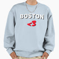 I Love Boston Sweatshirt - Fun Novelty Design Unisex - T-Shirt, Sweatshirt, Hoodie