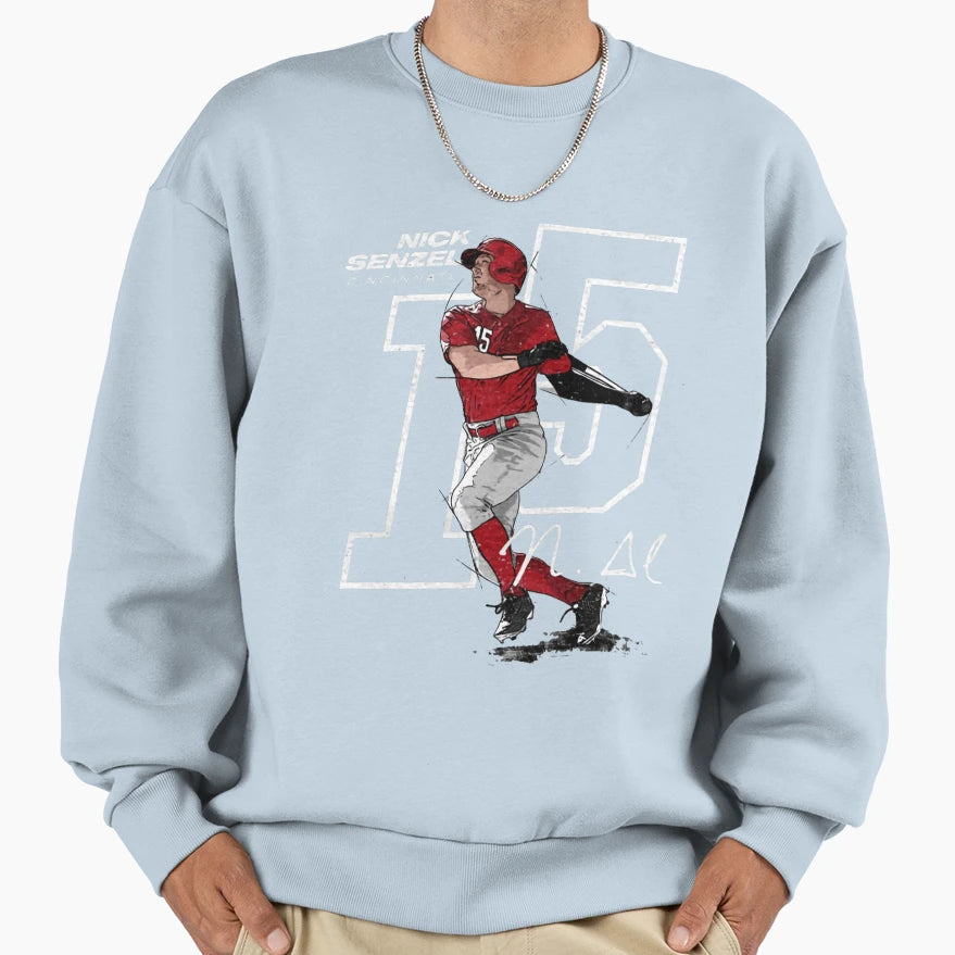 Nick Senzel Offset Sweatshirt - Custom Art Print Unisex - T-Shirt, Sweatshirt, Hoodie