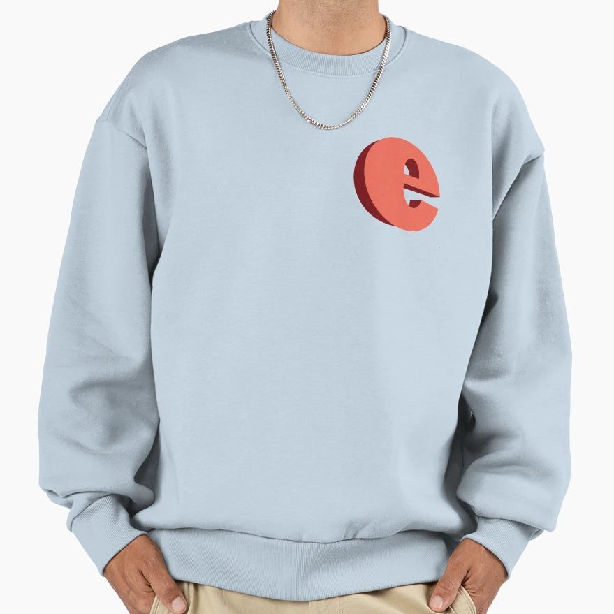 Siue Red E Sculpture Sweatshirt - Novelty Apparel for Adults - T-Shirt, Sweatshirt, Hoodie