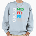 Chicago Fire Sweatshirt - Fun Novelty Design Unisex - T-Shirt, Sweatshirt, Hoodie
