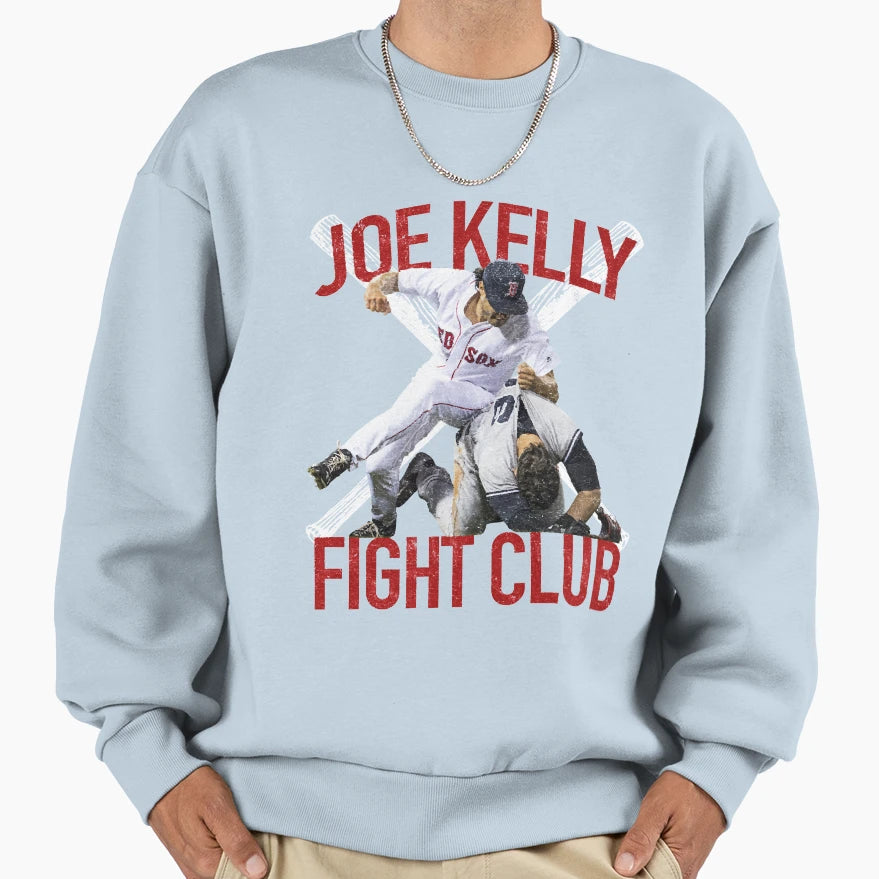 Fight Boston Baseball Club Sweatshirt - Novelty Apparel Men Women - T-Shirt, Sweatshirt, Hoodie