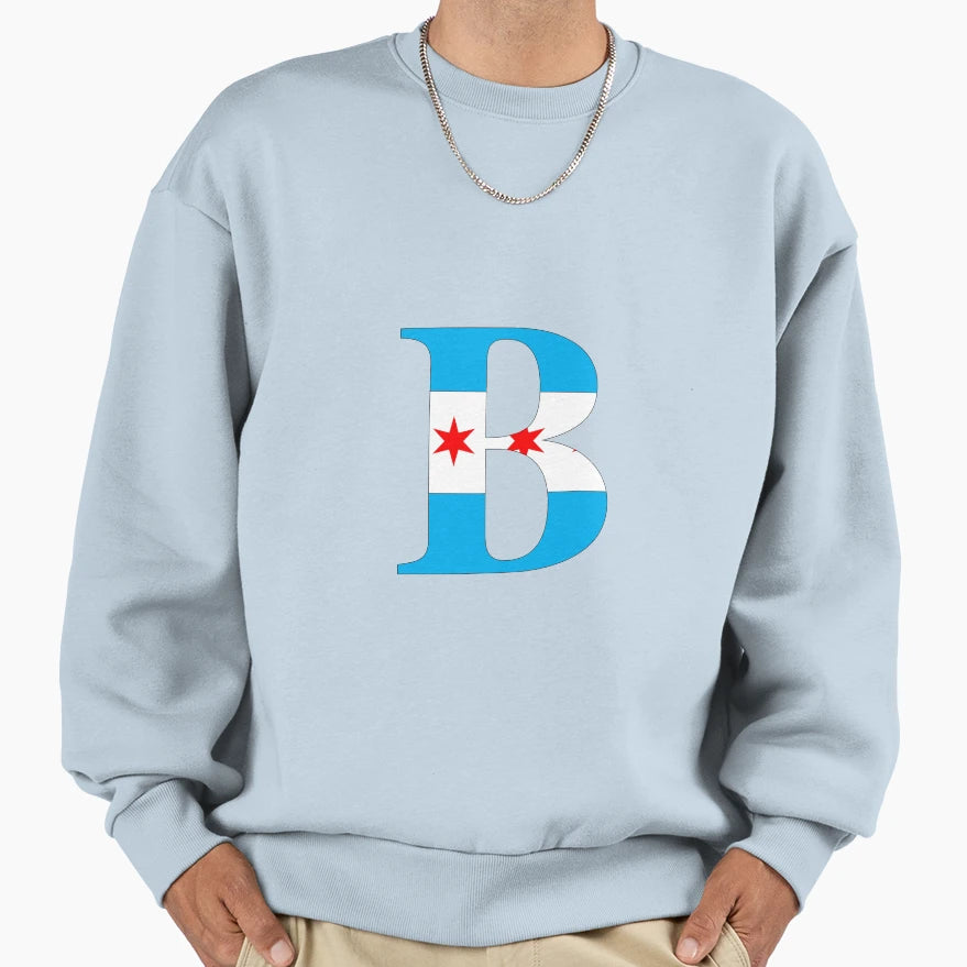 Chicago Beta Greek Letter Sweatshirt - Trendy Graphic for Adults - T-Shirt, Sweatshirt, Hoodie