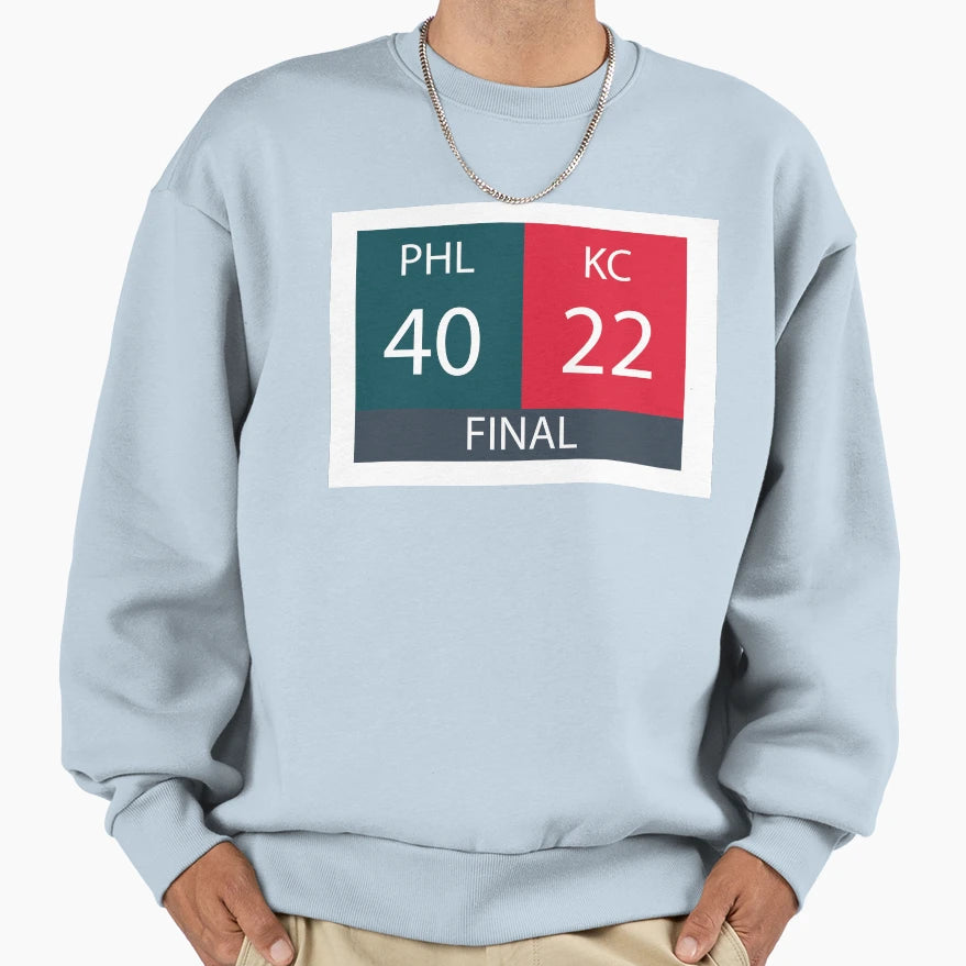 Lix Scoreboard Sweatshirt - Fun Novelty Design Men Women - T-Shirt, Sweatshirt, Hoodie