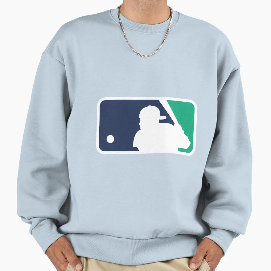 Ken Griffey Jr Baseball Logoman Sweatshirt - Custom Art Print for Adults - T-Shirt, Sweatshirt, Hoodie