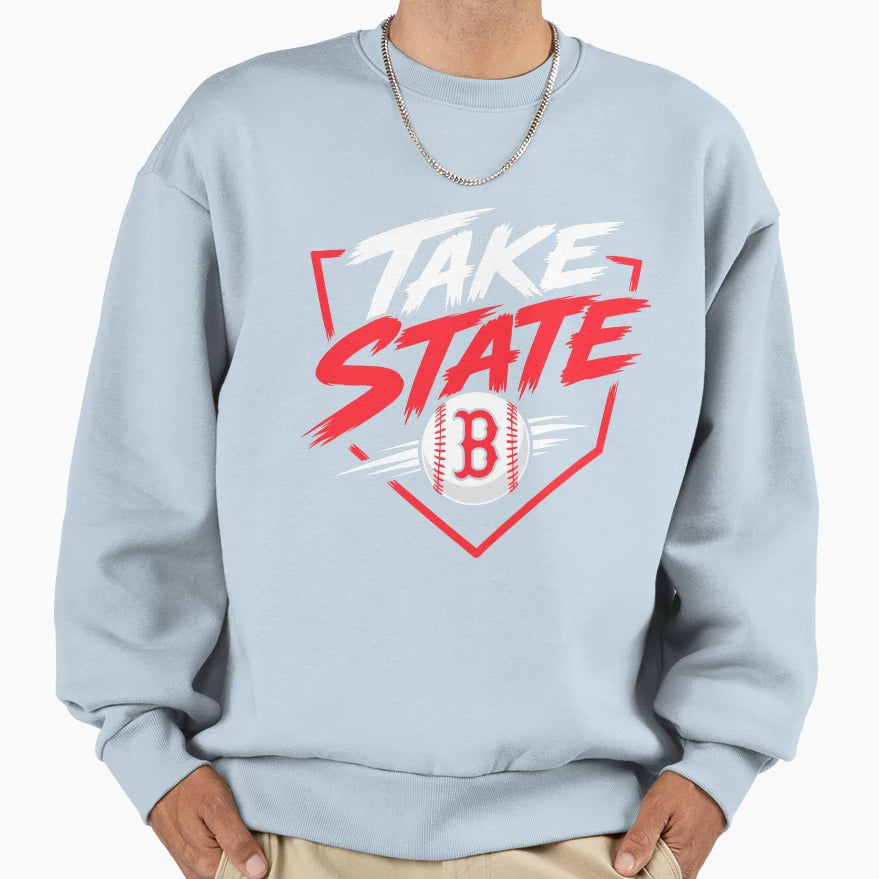 Take State Sweatshirt - Minimalist Print Men Women - T-Shirt, Sweatshirt, Hoodie