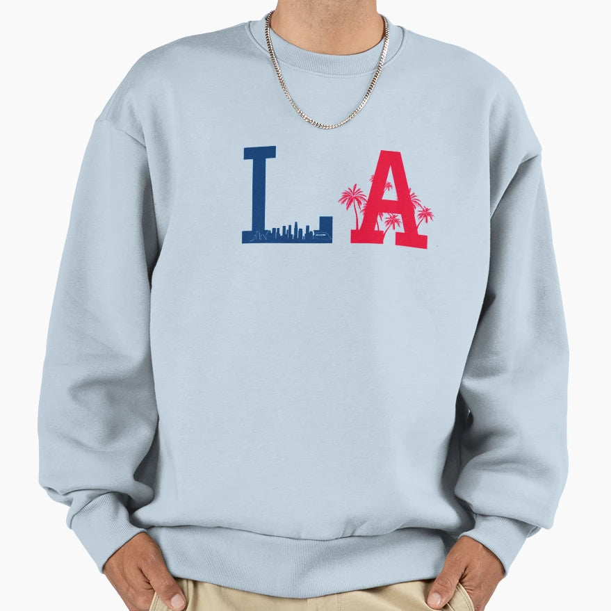 La Love Sweatshirt - Minimalist Print Unisex - T-Shirt, Sweatshirt, Hoodie