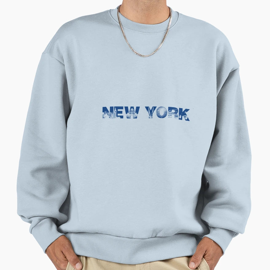 New York Sweatshirt - Trendy Graphic Men Women - T-Shirt, Sweatshirt, Hoodie