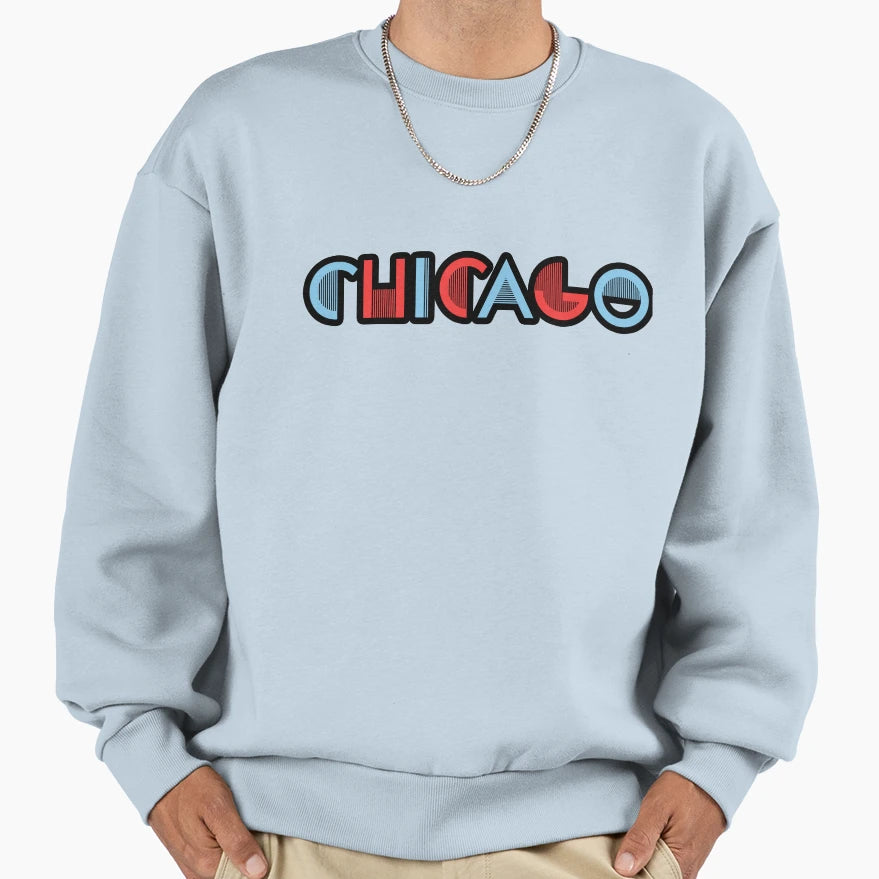 Chicago Il Sweatshirt - Fun Novelty Design Men Women - T-Shirt, Sweatshirt, Hoodie