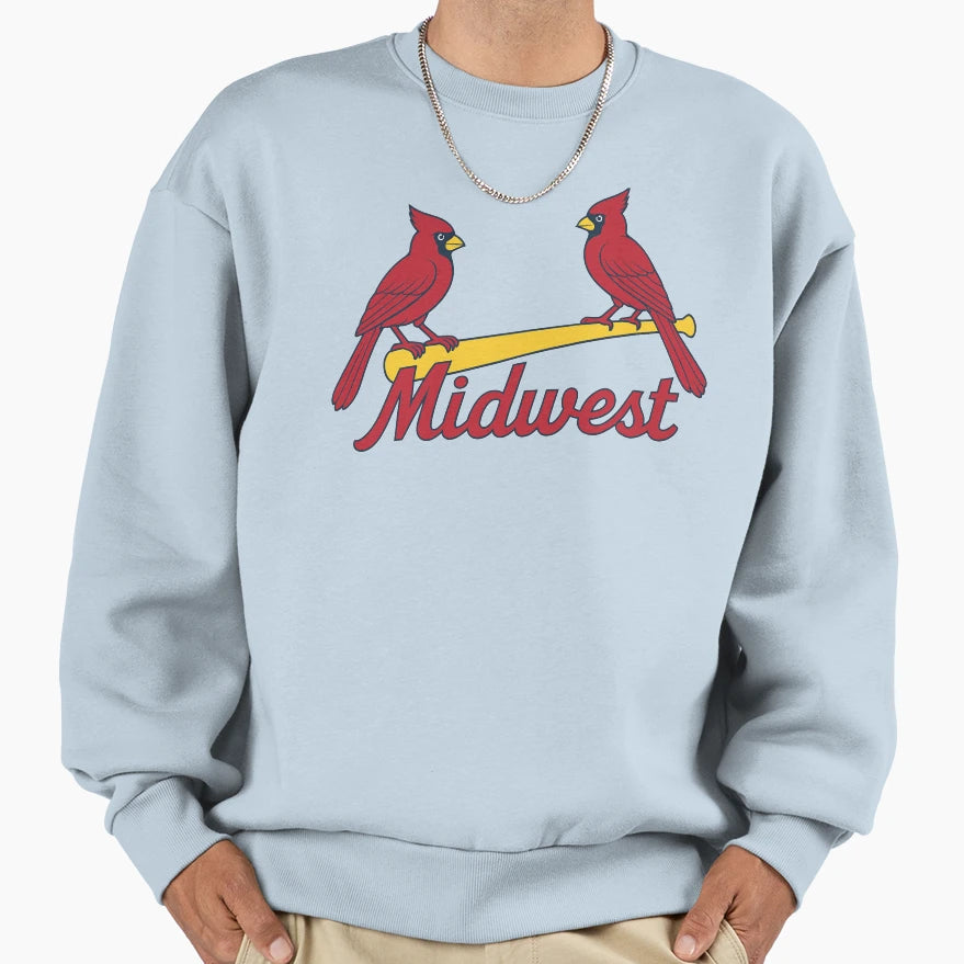 Midwest Birds Sweatshirt - Custom Art Print Men Women - T-Shirt, Sweatshirt, Hoodie
