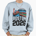 Boston 2026 New England Soccer Souvenir T-Shirt - Custom Art Print Unisex - T-Shirt, Sweatshirt, Hoodie