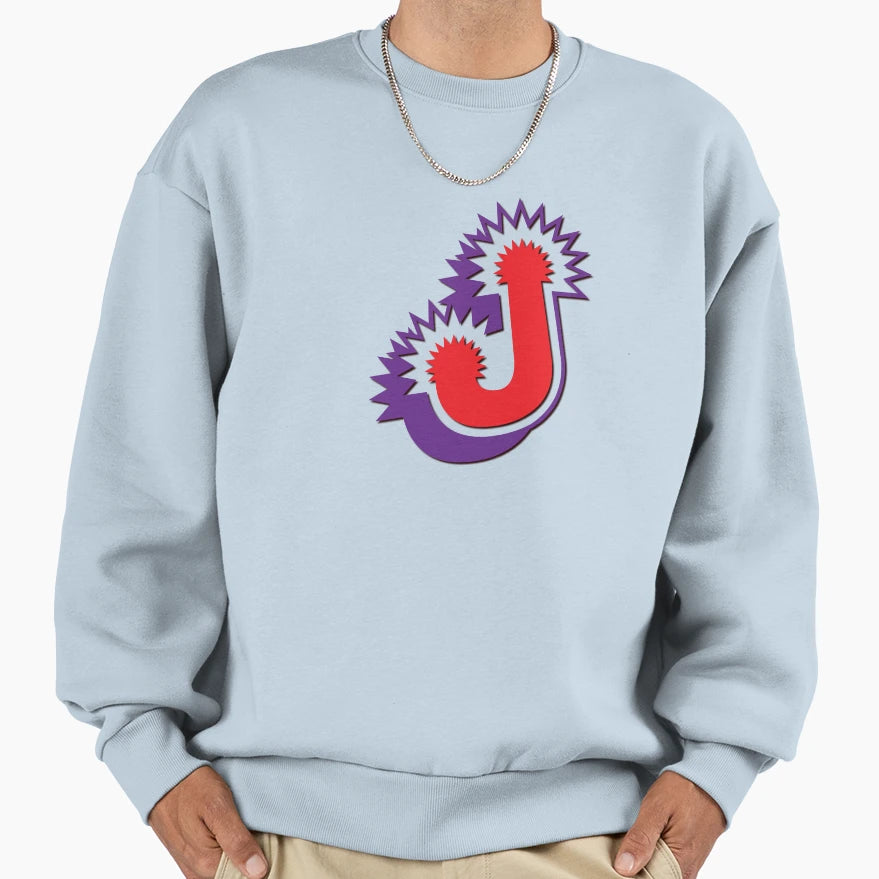 J Initial Letter J Sweatshirt - Unique Graphic Men Women - T-Shirt, Sweatshirt, Hoodie