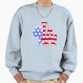 Kamala American Comma Sweatshirt - Custom Art Print Men Women - T-Shirt, Sweatshirt, Hoodie