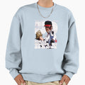 Nolan Ryan Throwback Dual Sweatshirt - Unique Graphic Men Women - T-Shirt, Sweatshirt, Hoodie