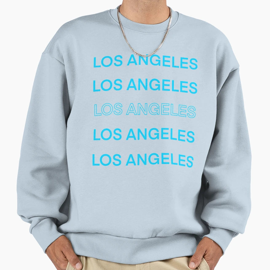 Los Angeles Sweatshirt - Trendy Graphic for Adults - T-Shirt, Sweatshirt, Hoodie