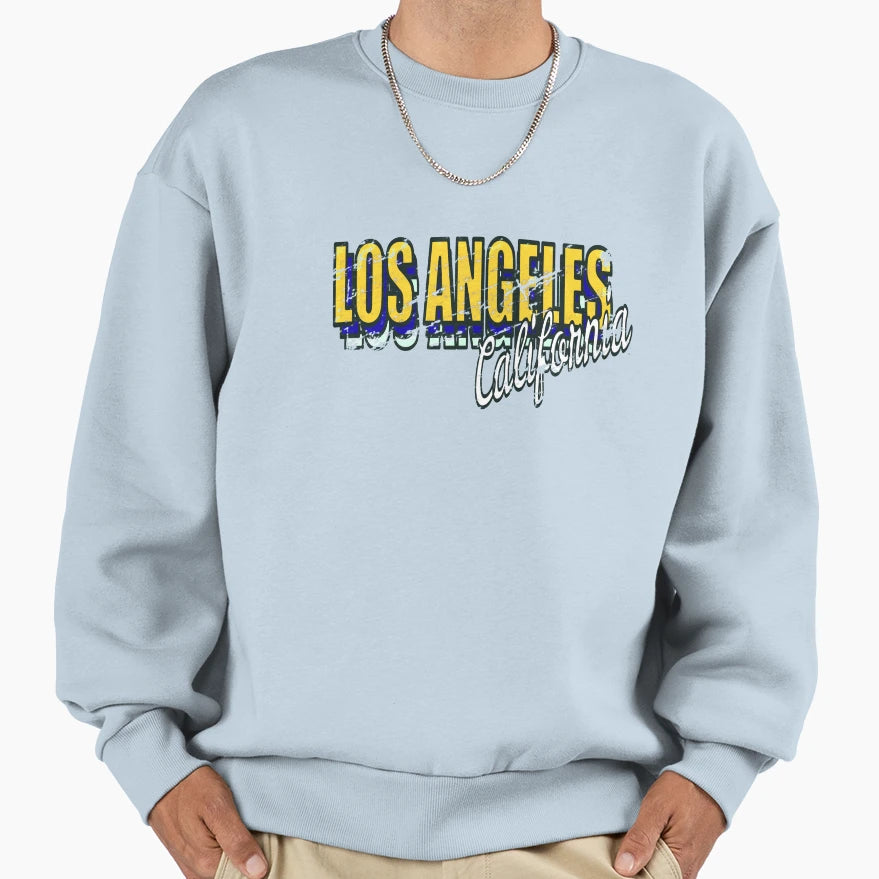 Los Angeles Ca Sweatshirt - Graphic Print Men Women - T-Shirt, Sweatshirt, Hoodie