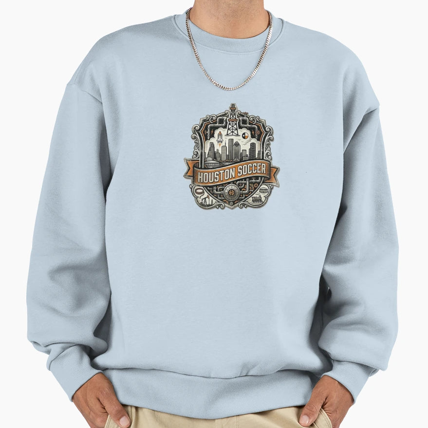 Houston Dynamo Sweatshirt - Custom Art Print Men Women - T-Shirt, Sweatshirt, Hoodie